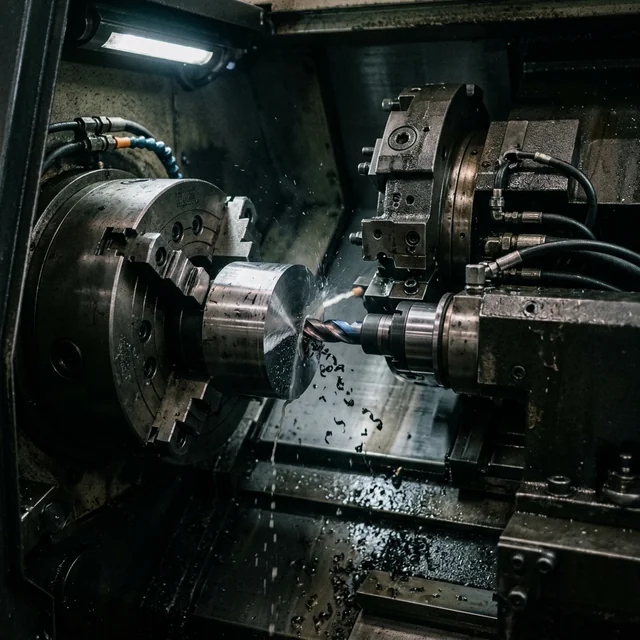 Hassas CNC Tornalama canlı takım i̇şlemleri Fason İşlemi