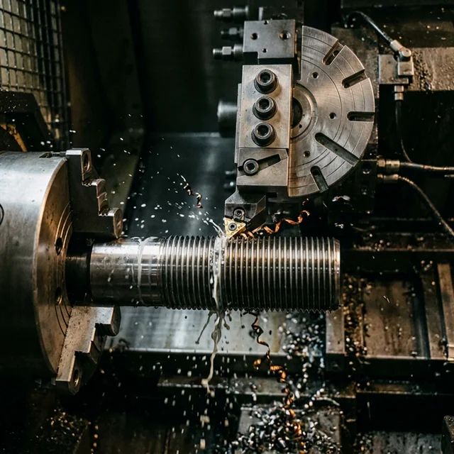 Hassas CNC Tornalama vida açma (diş) Fason İşlemi